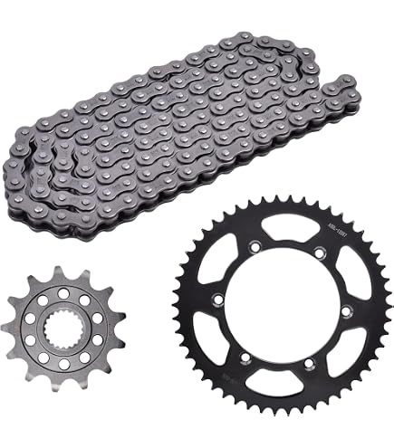 Amazon.com: Caltric Green O-Ring Drive Chain & Sprockets Kit